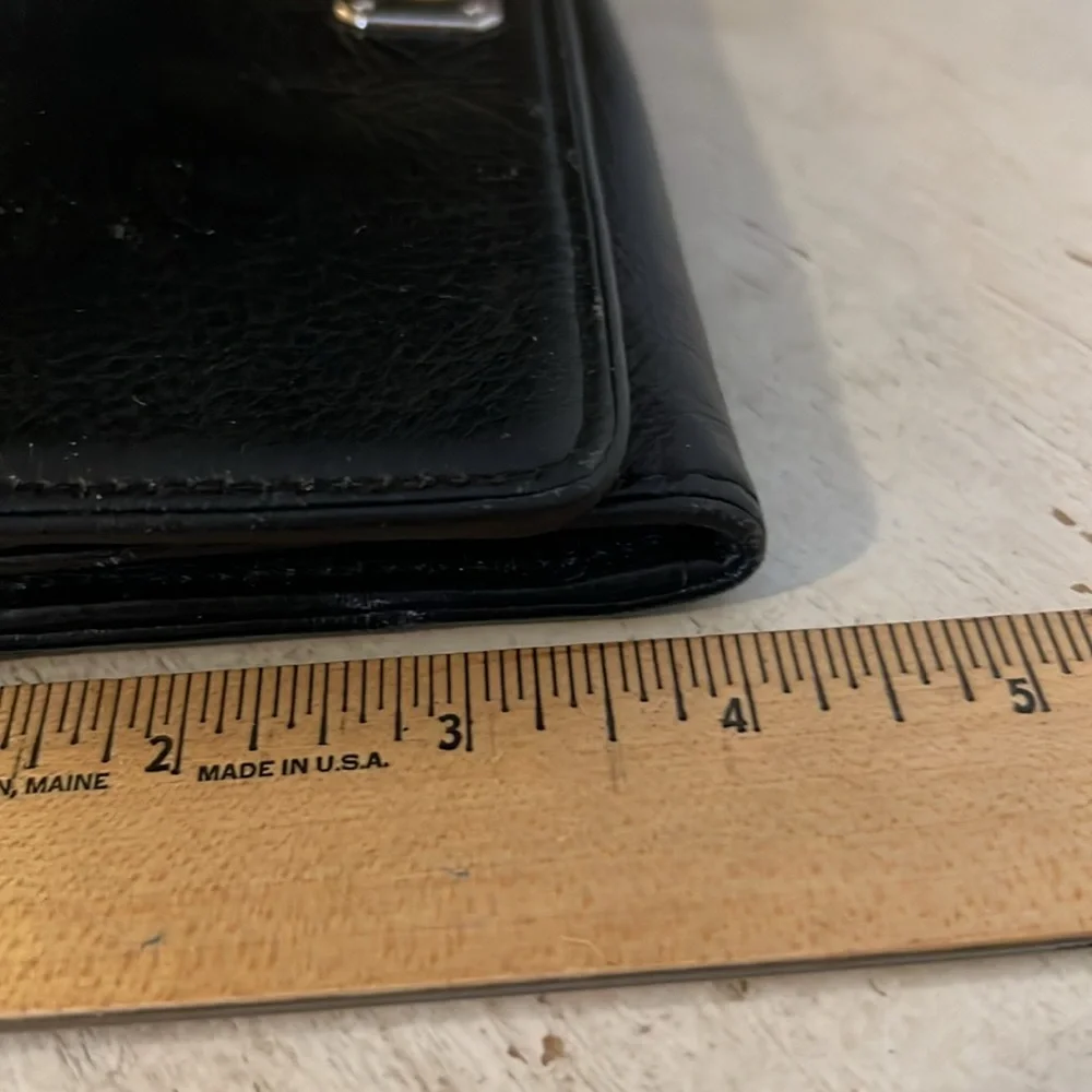 Lauren Ralph Lauren black leather wallet